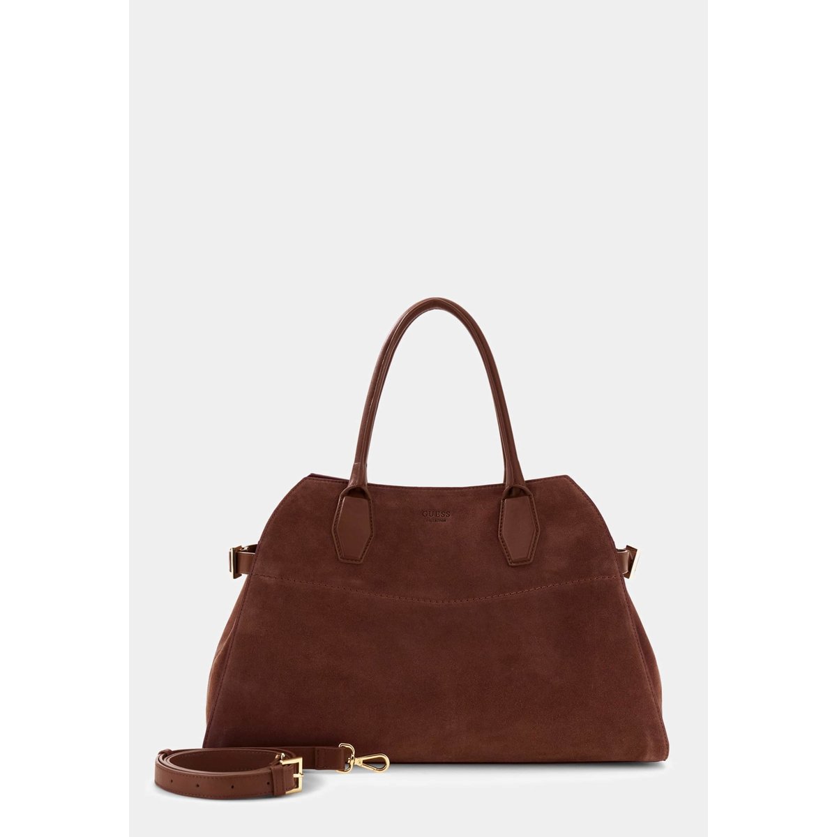 Sac Bandoulière Liza marron, GUESS