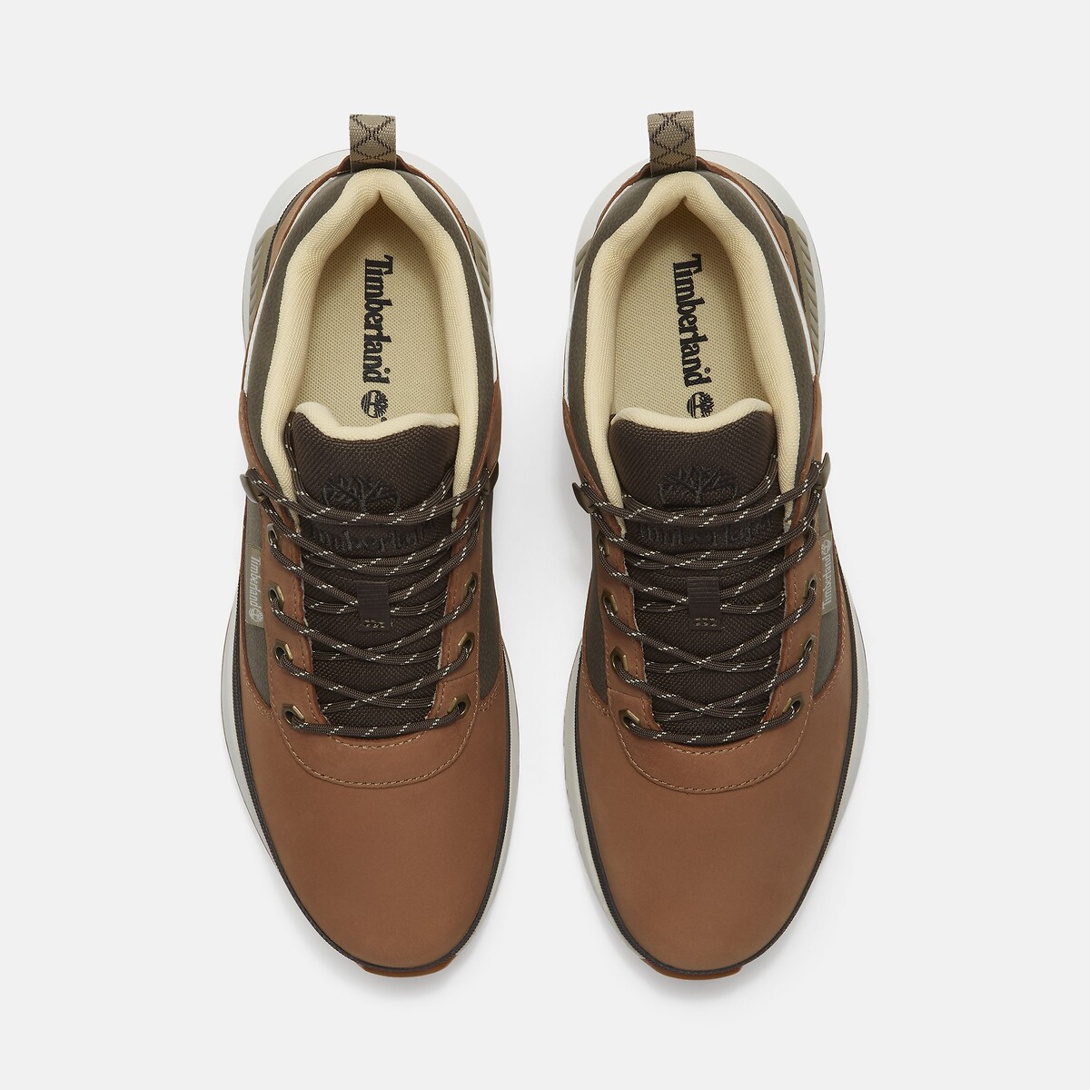 Field Trekker Leather High Top Trainers dark beige, TIMBERLAND