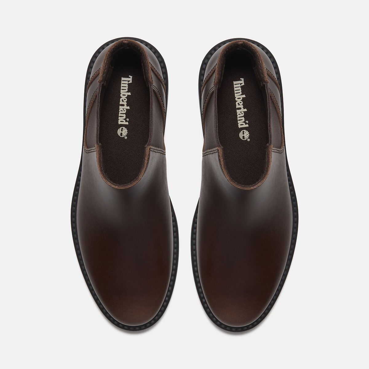 Stormbucks Mid Chelsea Leather Ankle Boots dark brown, TIMBERLAND
