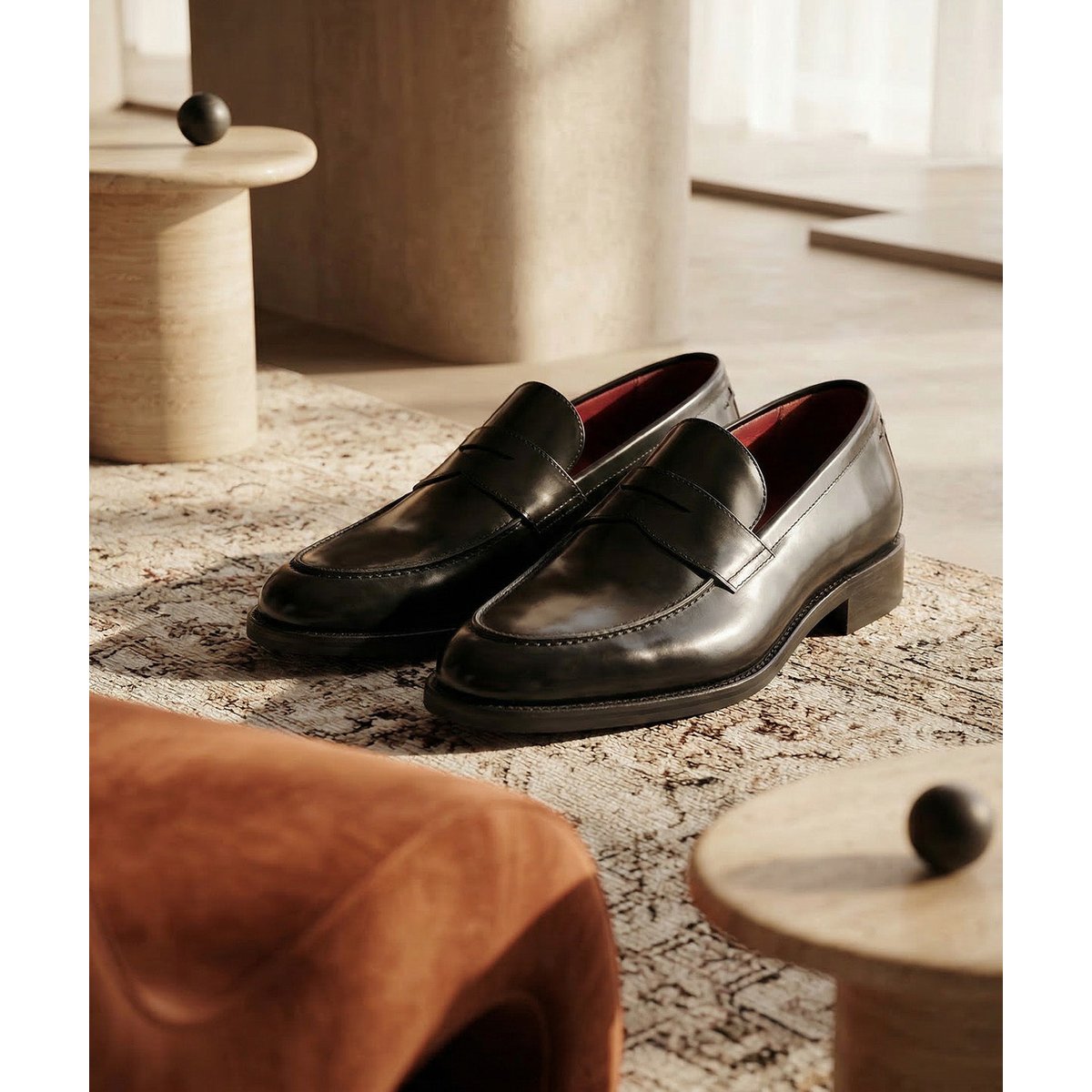 Mocassin OSCAR noir, FINSBURY