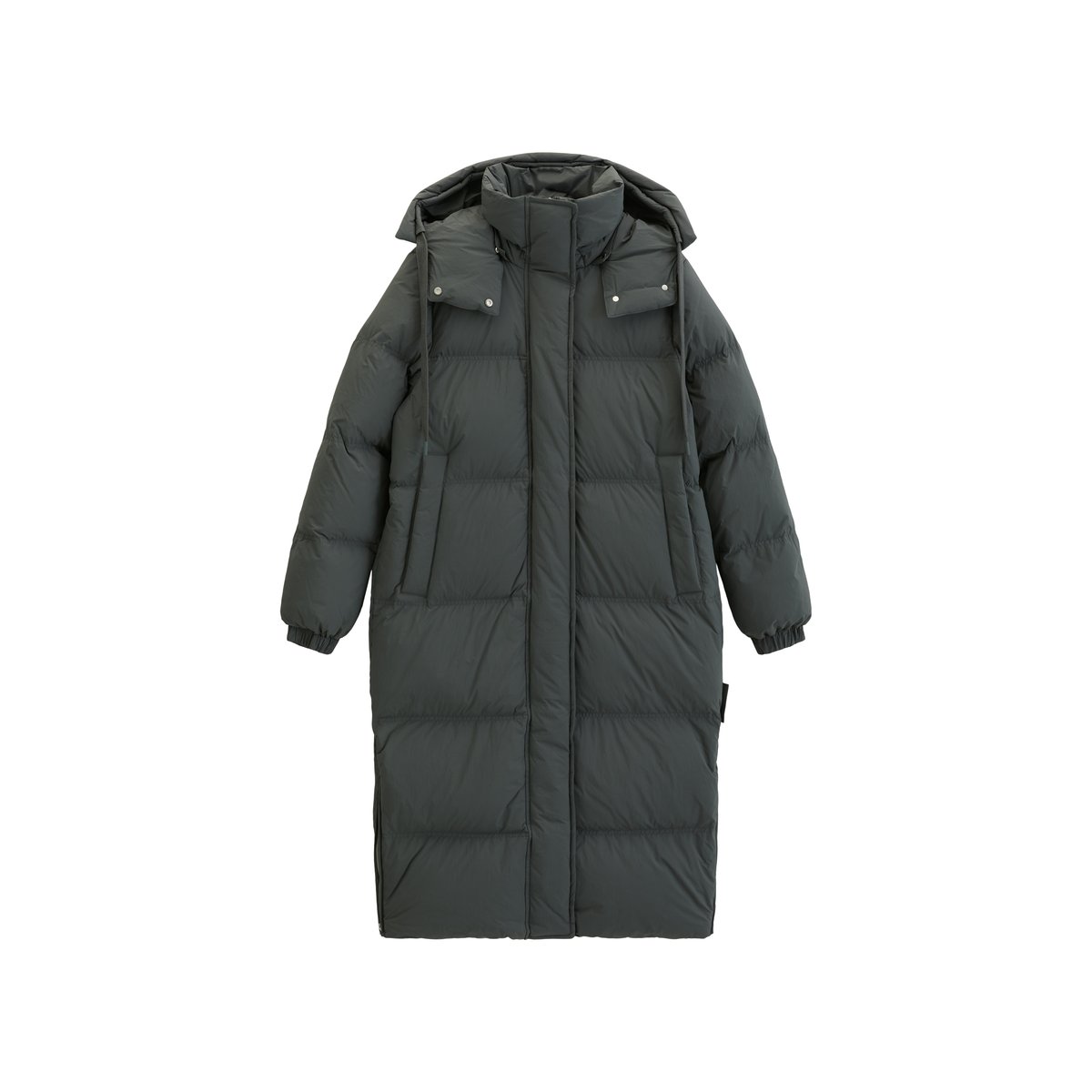 Manteau matelassé en duvet, coupe regular avec une surface hydrofuge gris, MARC O’POLO DENIM
