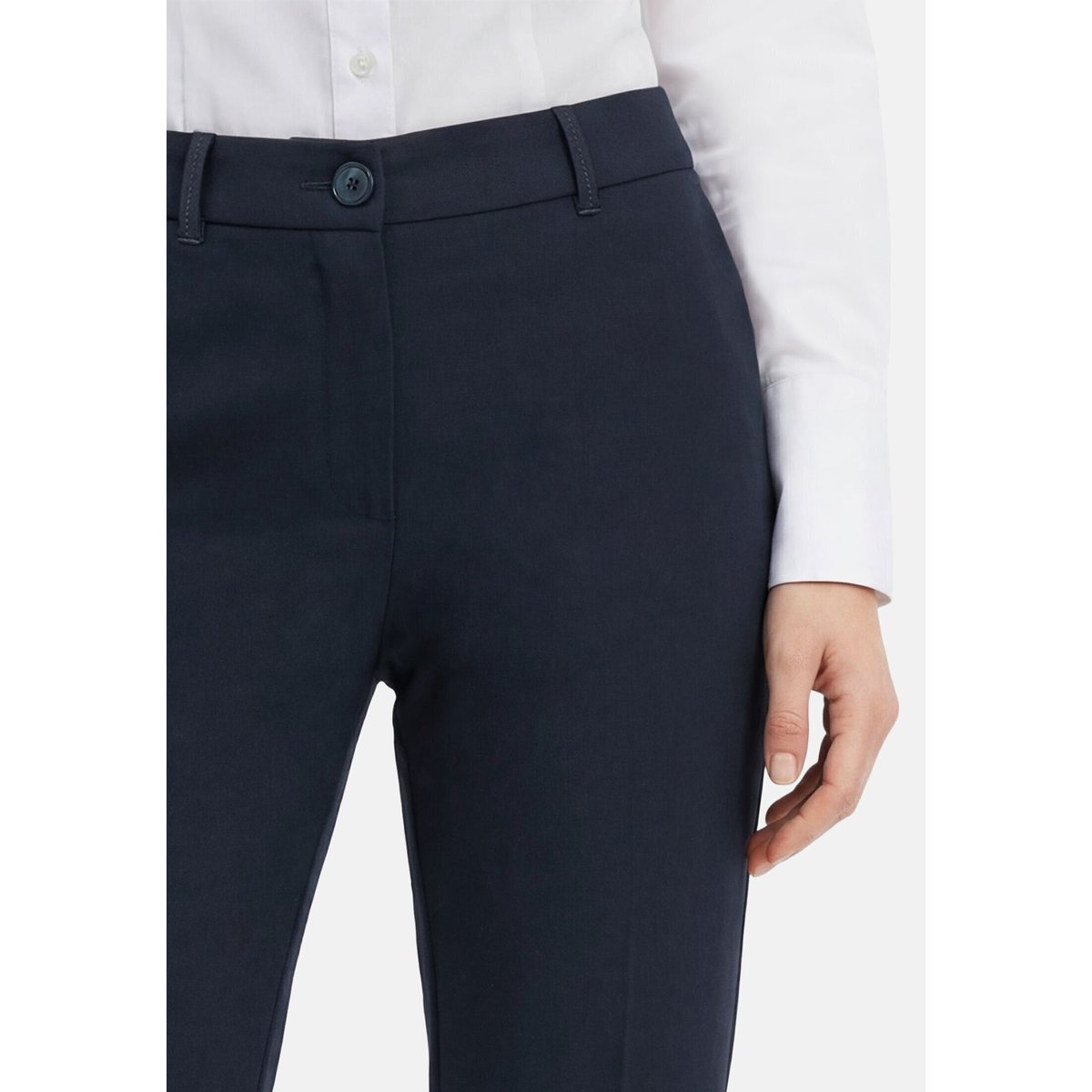 Pantalon business à plis repassés dark sky, BETTY BARCLAY