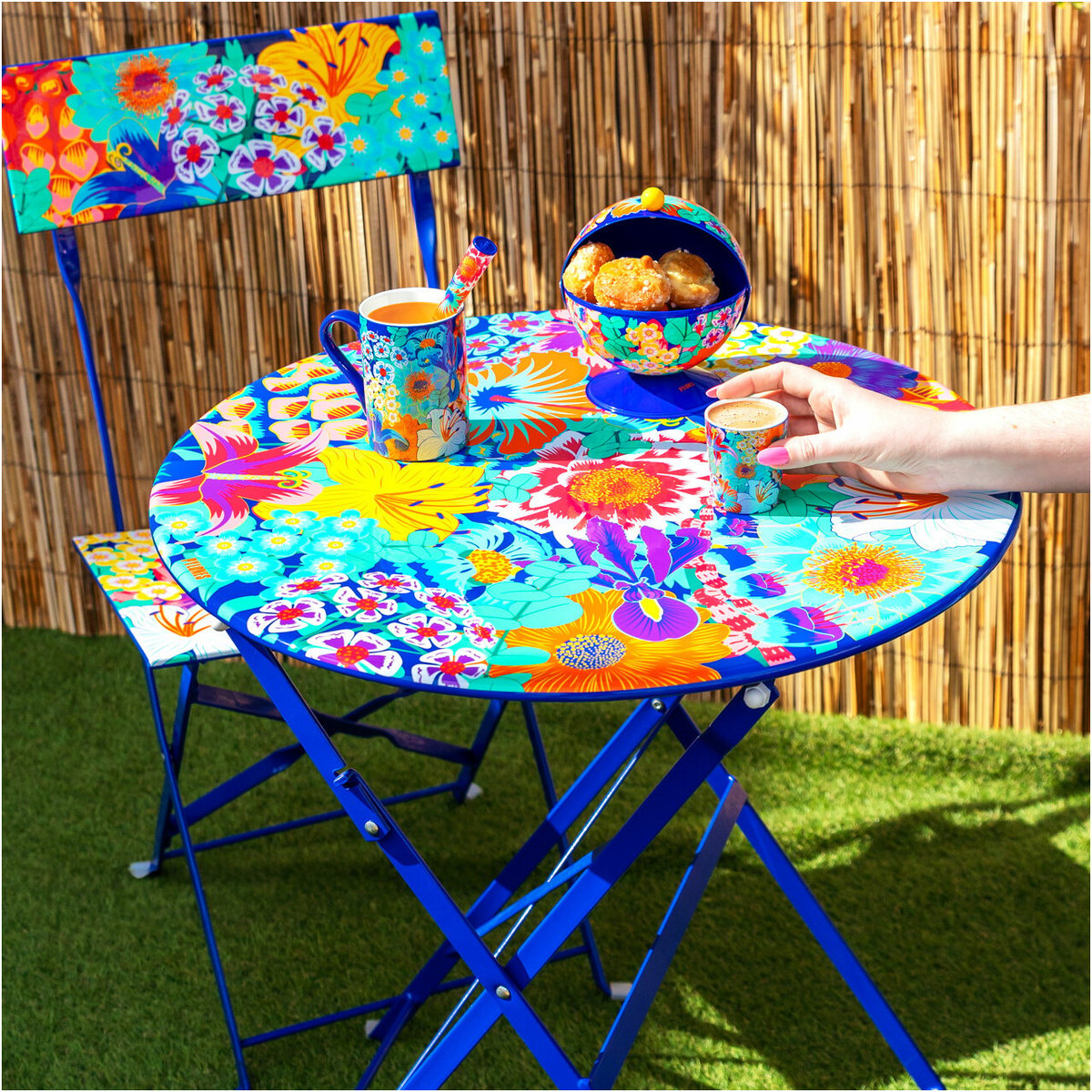 Table pliante  Garden Paradise bouquet, PYLONES