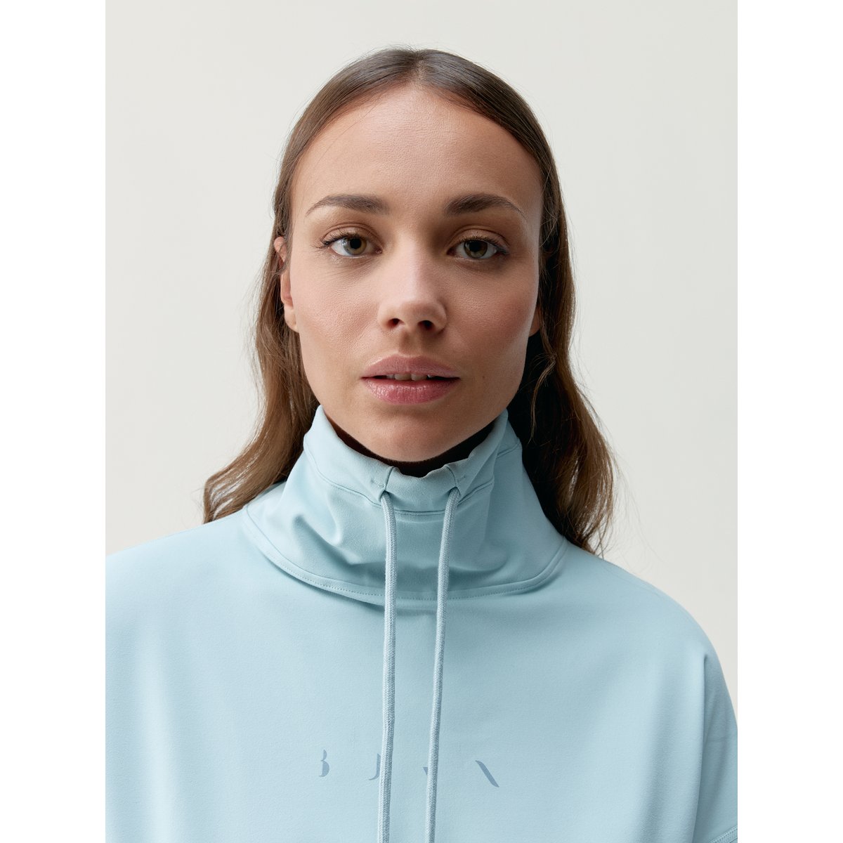 Sweat de sport sans capuche Performance CAMILLE bleu, BORN