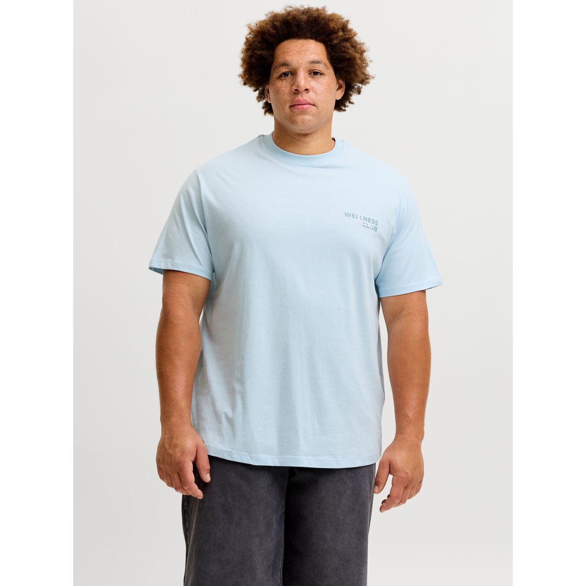 T-Shirt blanche - omphalodes, JACK & JONES