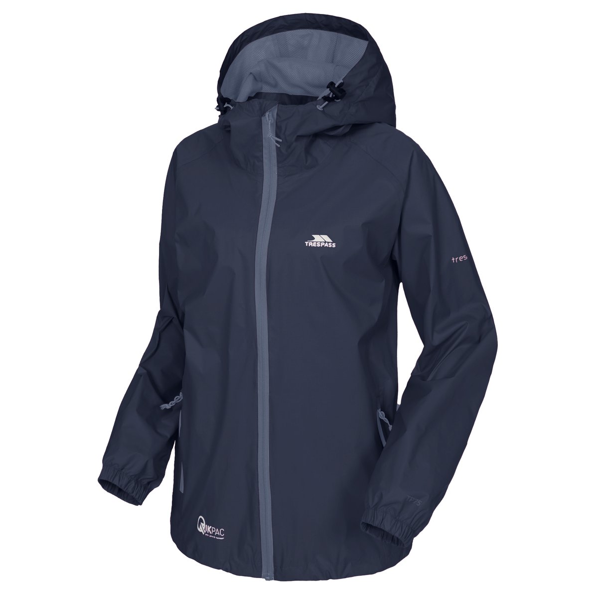Veste Imperméable Qikpac bleu marine, TRESPASS