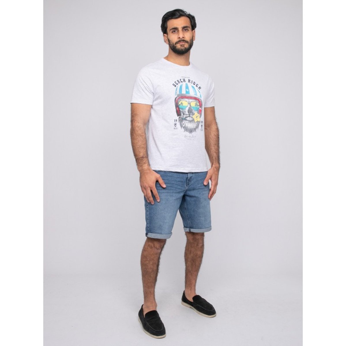 T-shirt Manches Courtes Noleric ecru, RITCHIE
