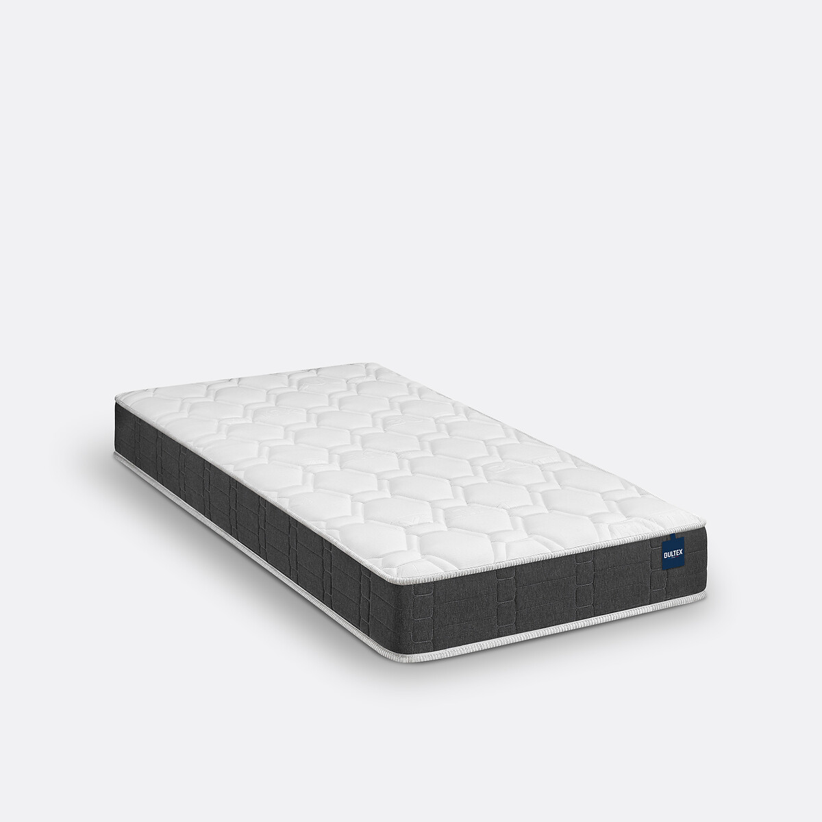 Completo materasso schiuma HR Regular + rete bianco/grigio fumo, BULTEX