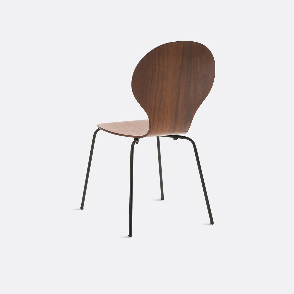 Lenon Stacking Chair walnut, LA REDOUTE INTERIEURS