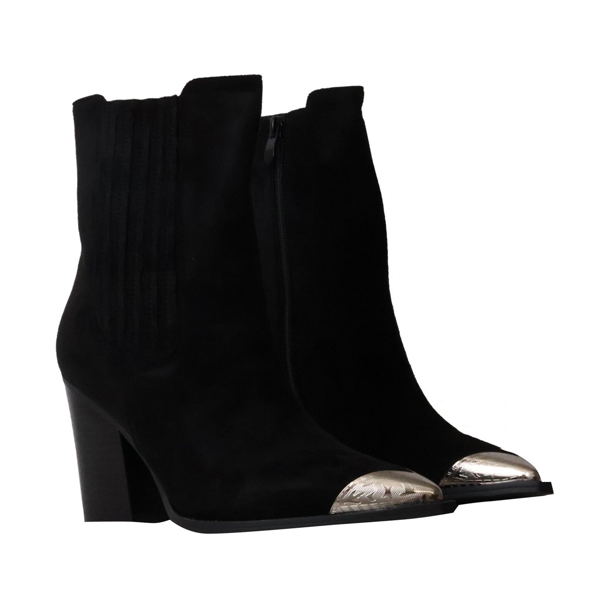 Bottines à Zip noir, ENZA NUCCI