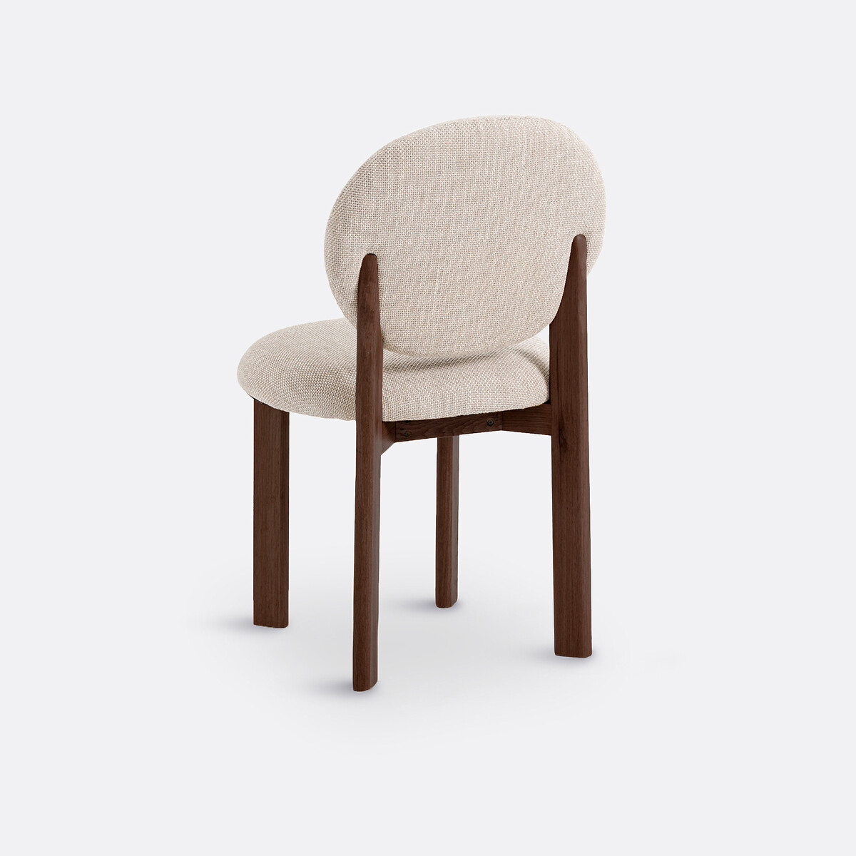 Chaise forme organique, Orga beige chiné, LA REDOUTE INTERIEURS
