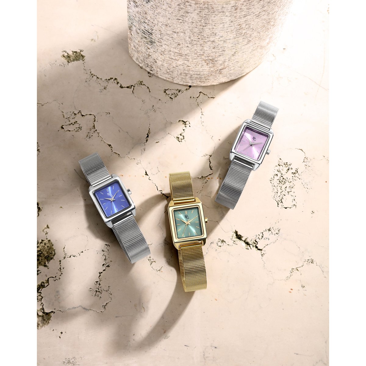 Montre CANDY bleu, mat, B&G