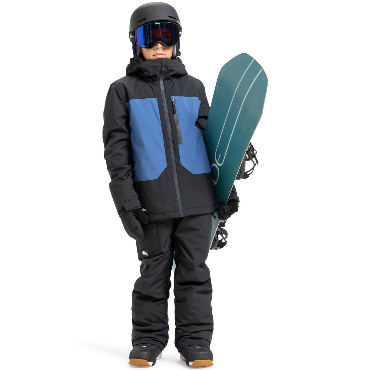 Veste de snow technique AMBITION 20K noir true black, QUIKSILVER