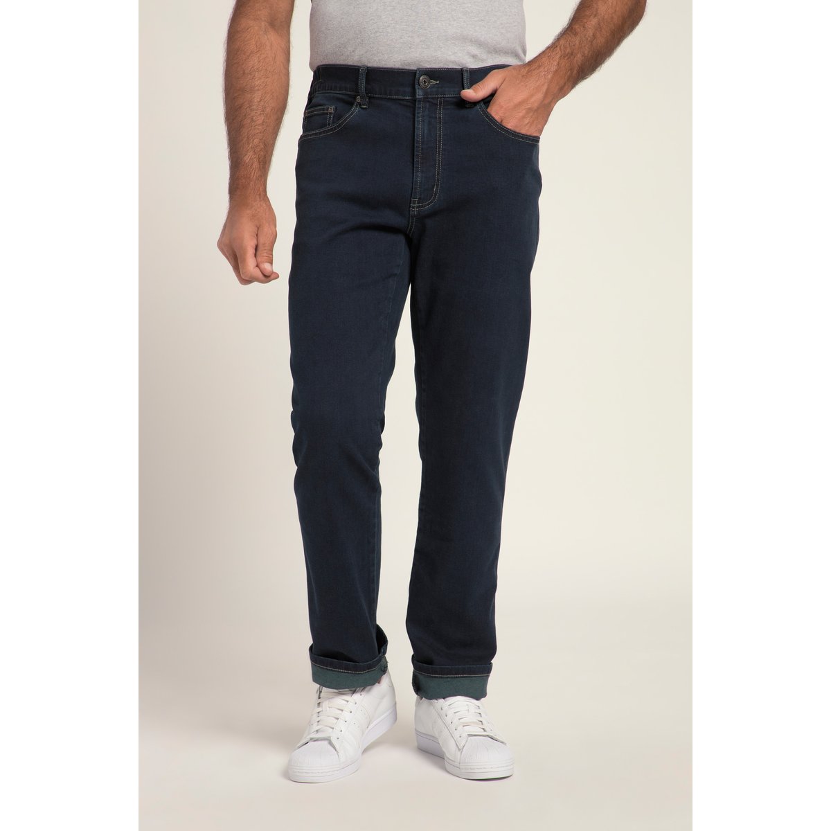 Jean Traveller à coupe Regular Fit bleu jean, JP1880