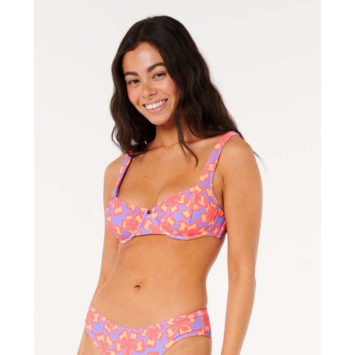 Haut de bikini NEON ISLES D-DD BALCONETTE violet, RIP CURL
