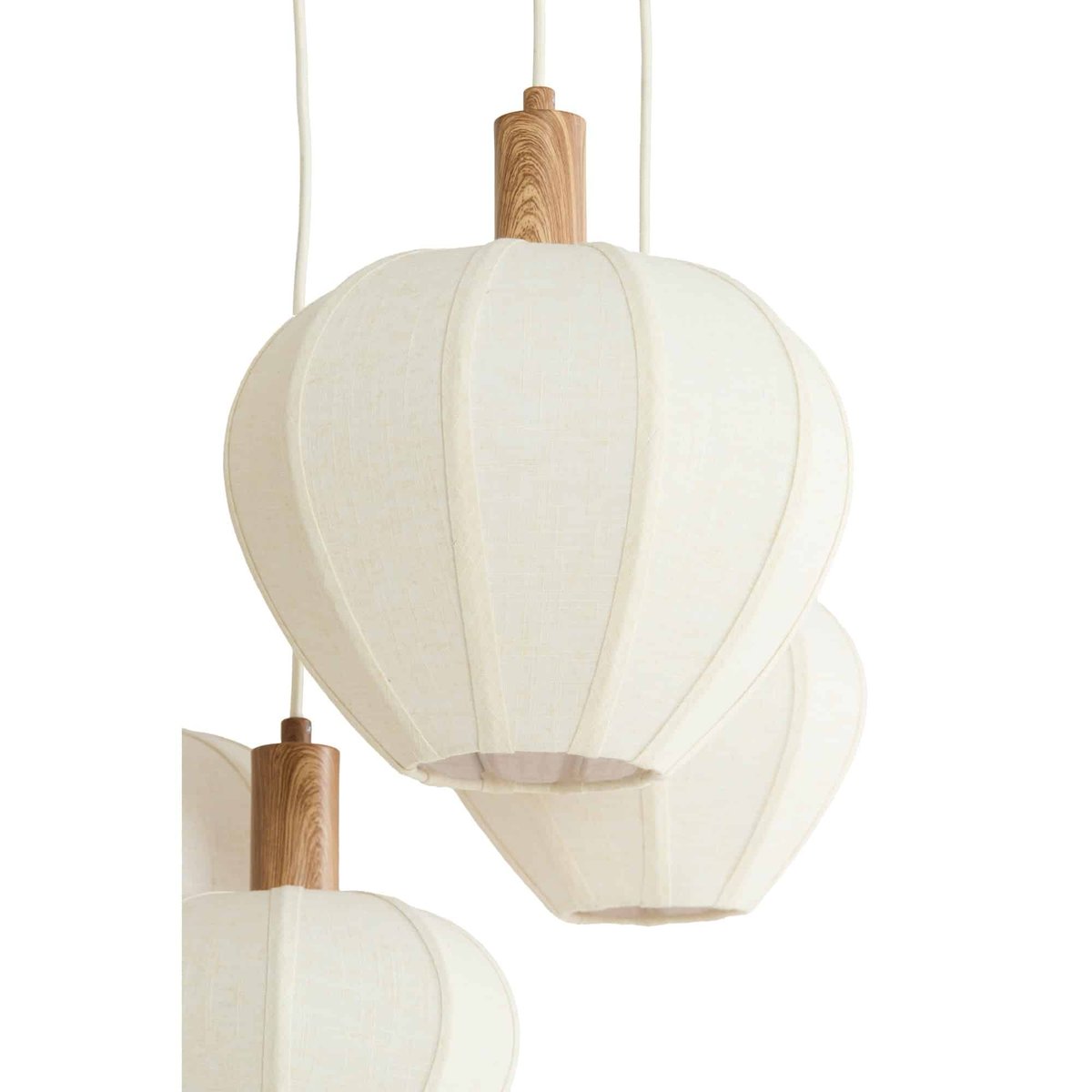 Lampe Suspendue Métal HUXI naturel, LIGHT & LIVING