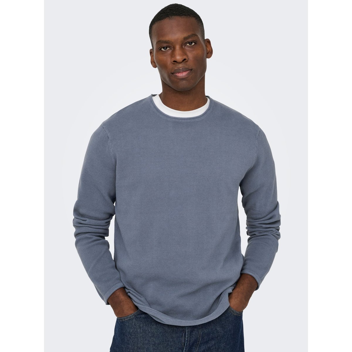 Pull En Maille flint stone, ONLY & SONS