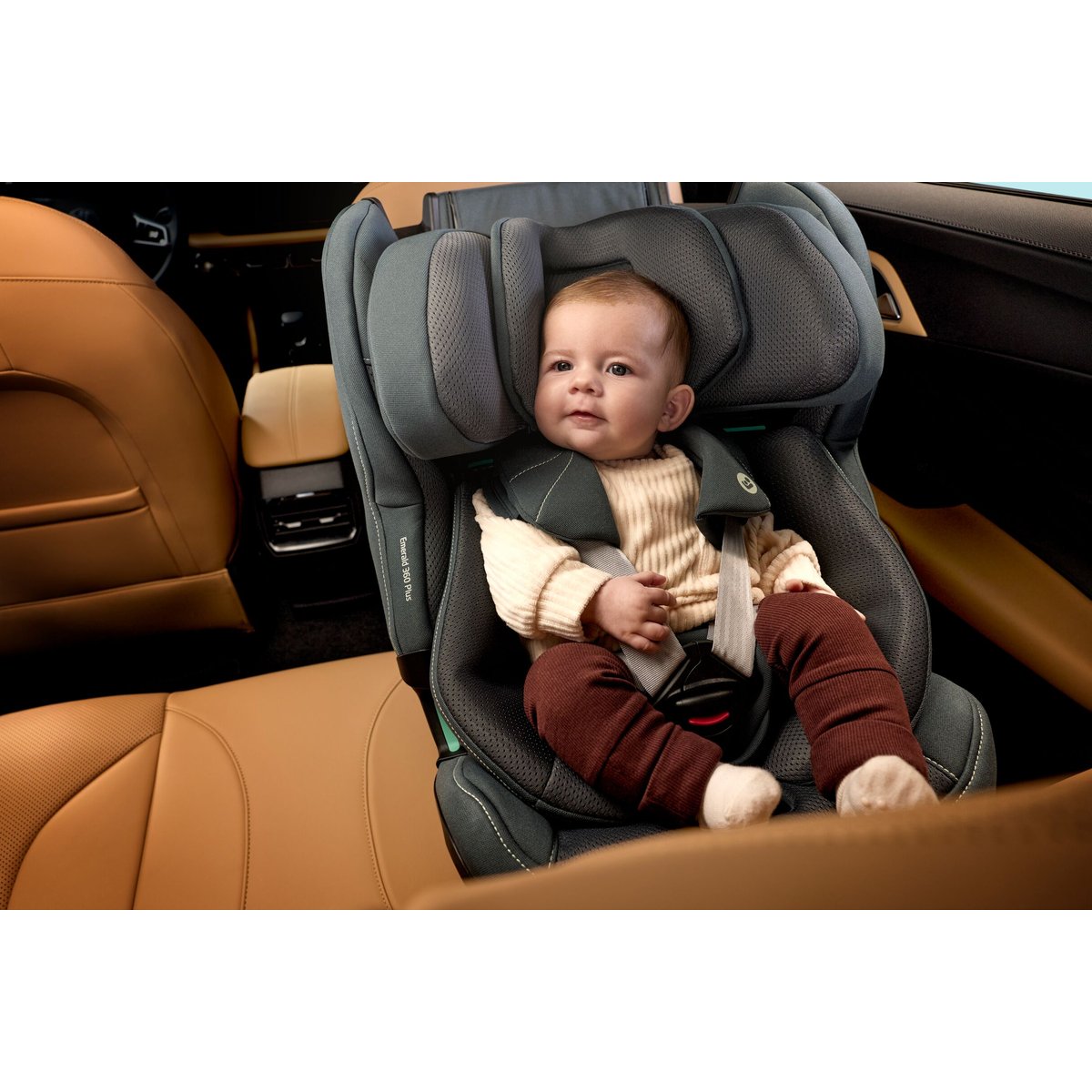 Maxi-Cosi Siège auto évolutif et rotatif Emerald 360 Plus authentic graphite, MAXI COSI