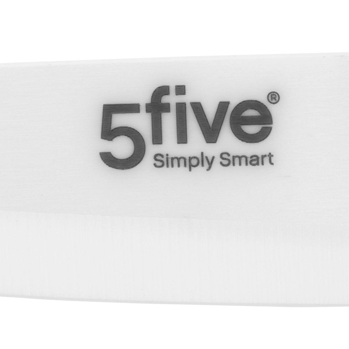 Couteau d'office céramique lame ZIRCO gris foncé, 5FIVE SIMPLY SMART