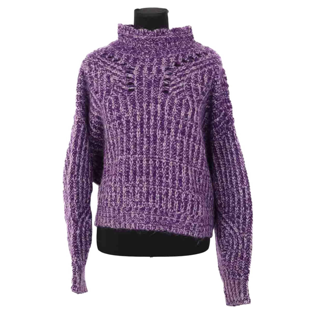 Pull - Très Bon État violet, ISABEL MARANT