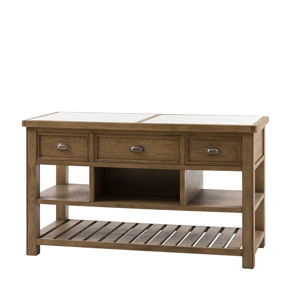 Toledo Oak Kitchen Island natural oak, SO'HOME