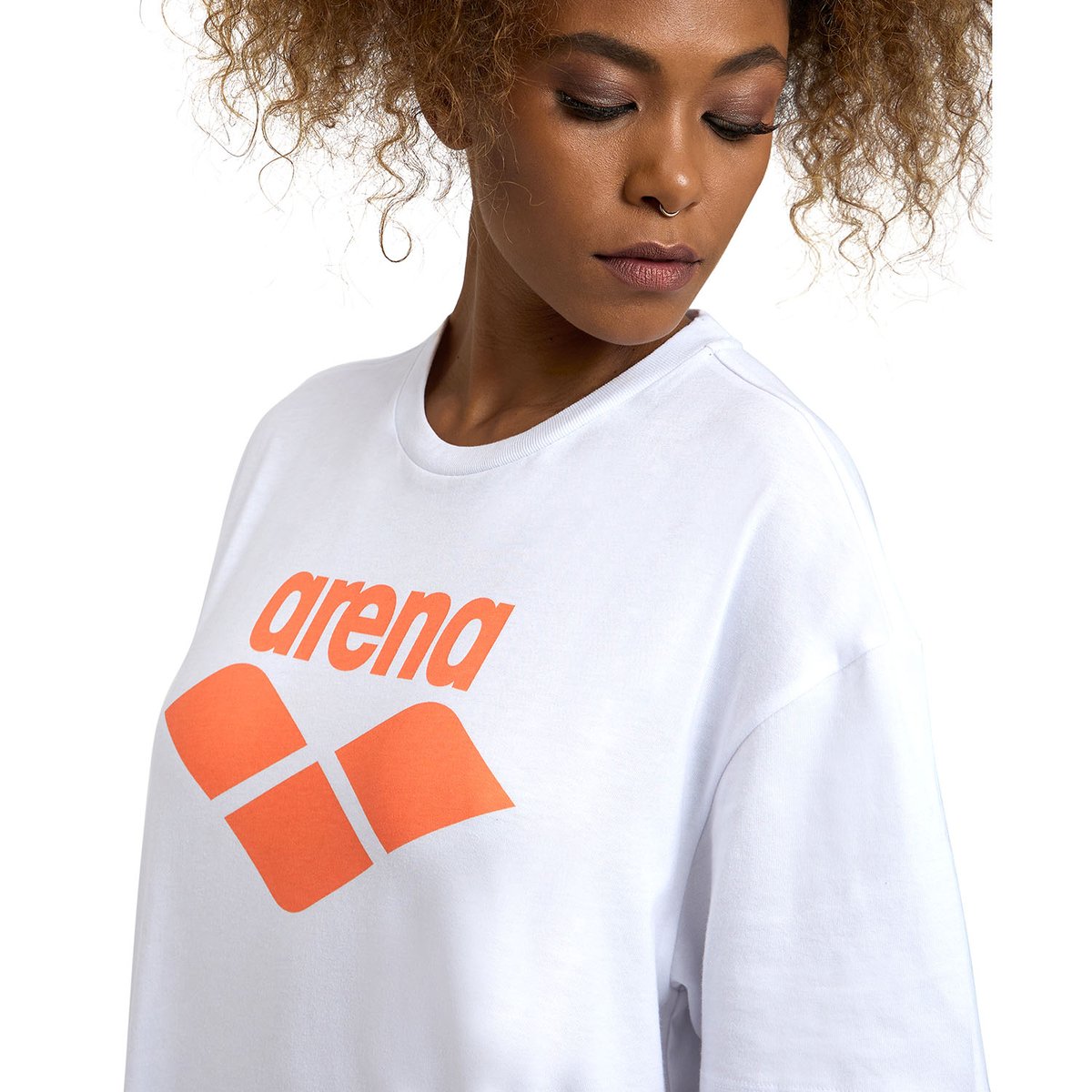 T-shirt unisexe Icons white logo, ARENA
