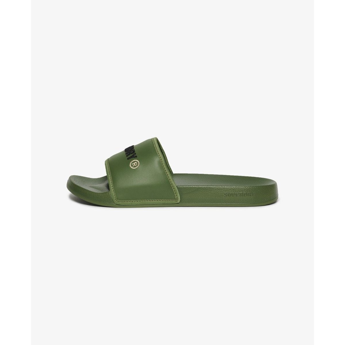 Claquettes Tarp Core vert olive kaki, SUPERDRY