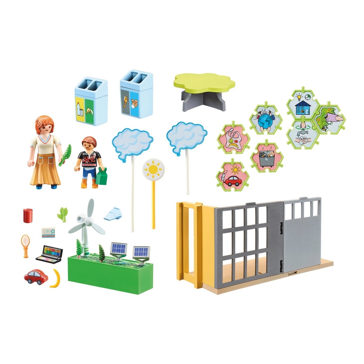 City LifeClasse éducative sur l'écologie multicolore, PLAYMOBIL