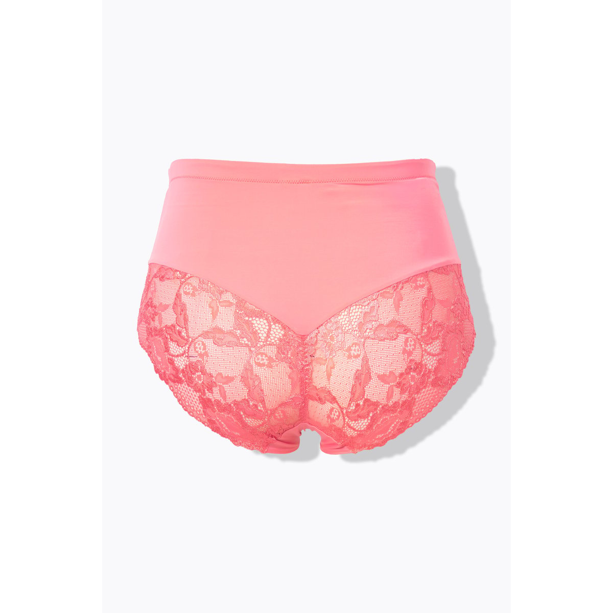 Culotte midi, dentelle transparente corail, ULLA POPKEN