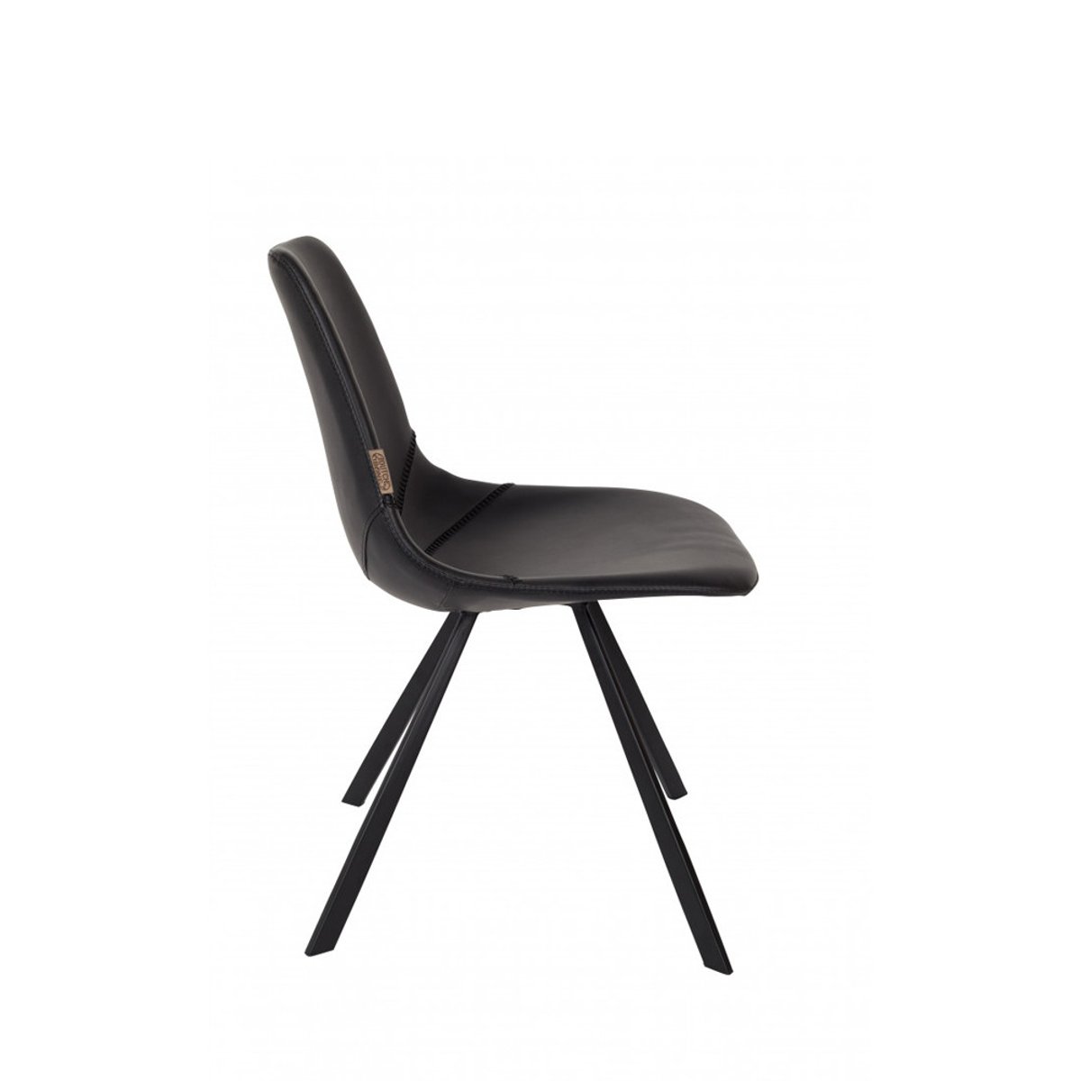 Lot de 2 chaises vintage - Franky noir, DUTCHBONE