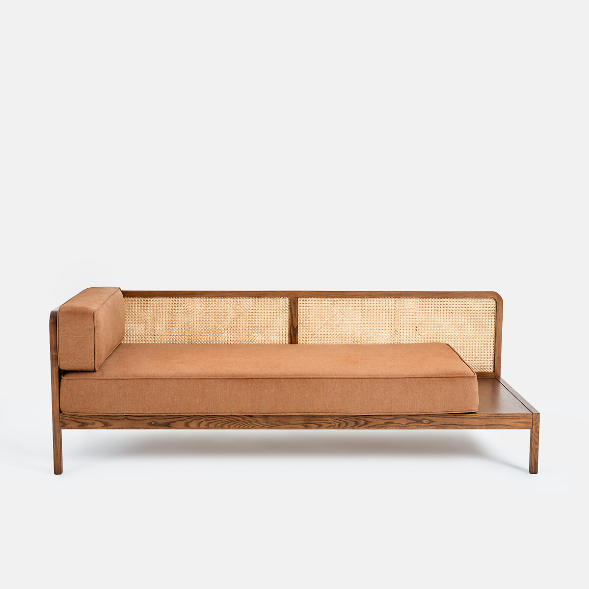 Banco Daybed em tom de nogueira, SCILLIA castanho-esquilo, LA REDOUTE INTERIEURS