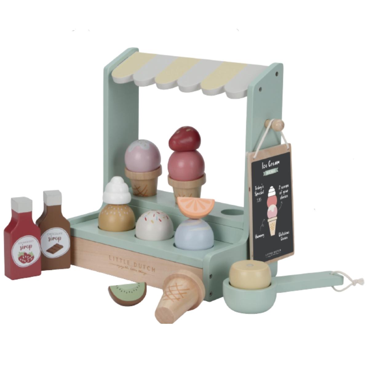 Stand de glaces multicolore, LITTLE DUTCH