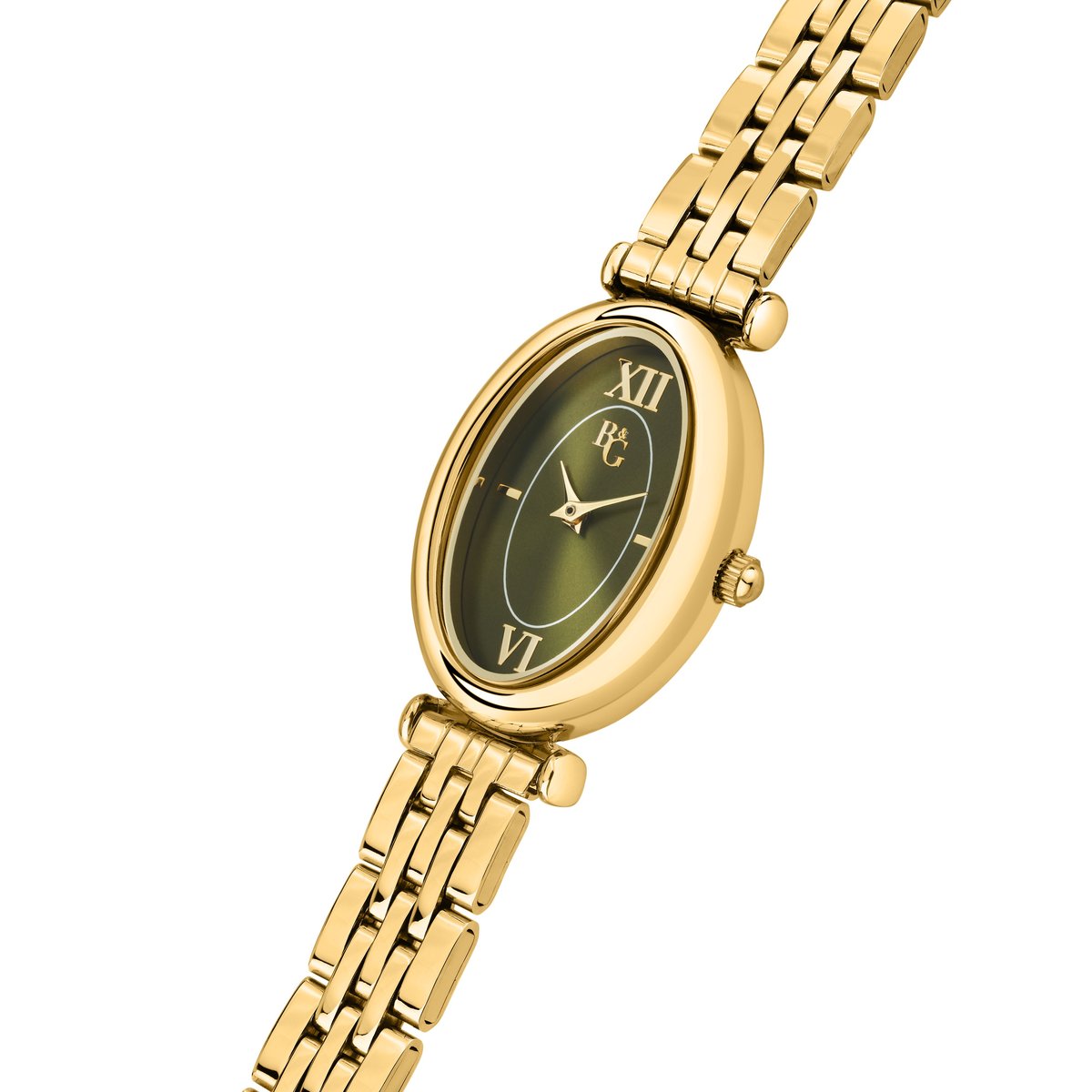 Montre OVAL vert, B&G