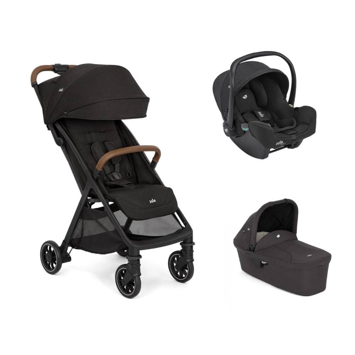 Pack poussette trio Pact pro + i-Snug 2 noir, JOIE