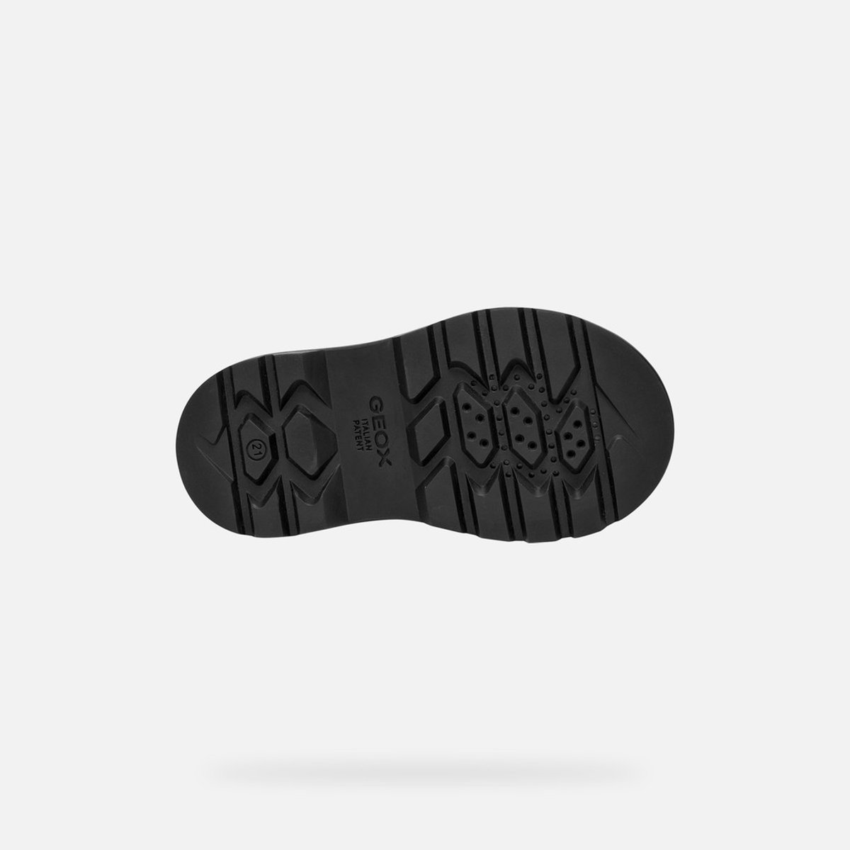 Bottines B KIDDARTAH ivoire clair/noir, GEOX