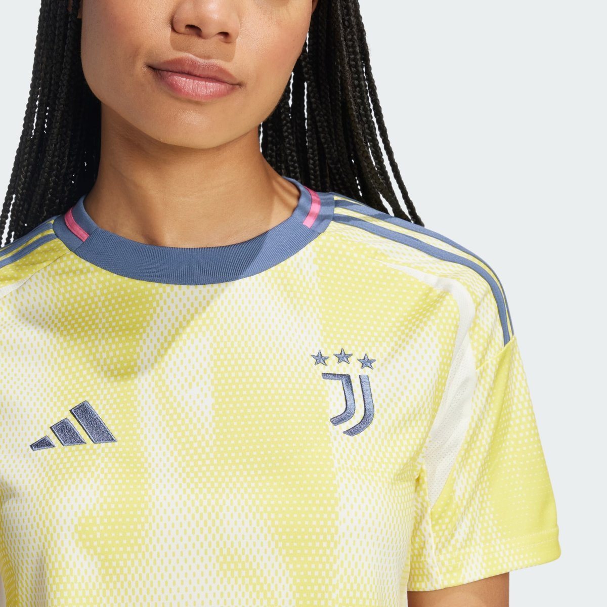 Maillot Extérieur Juventus 24/25 pure sulfur, adidas Performance