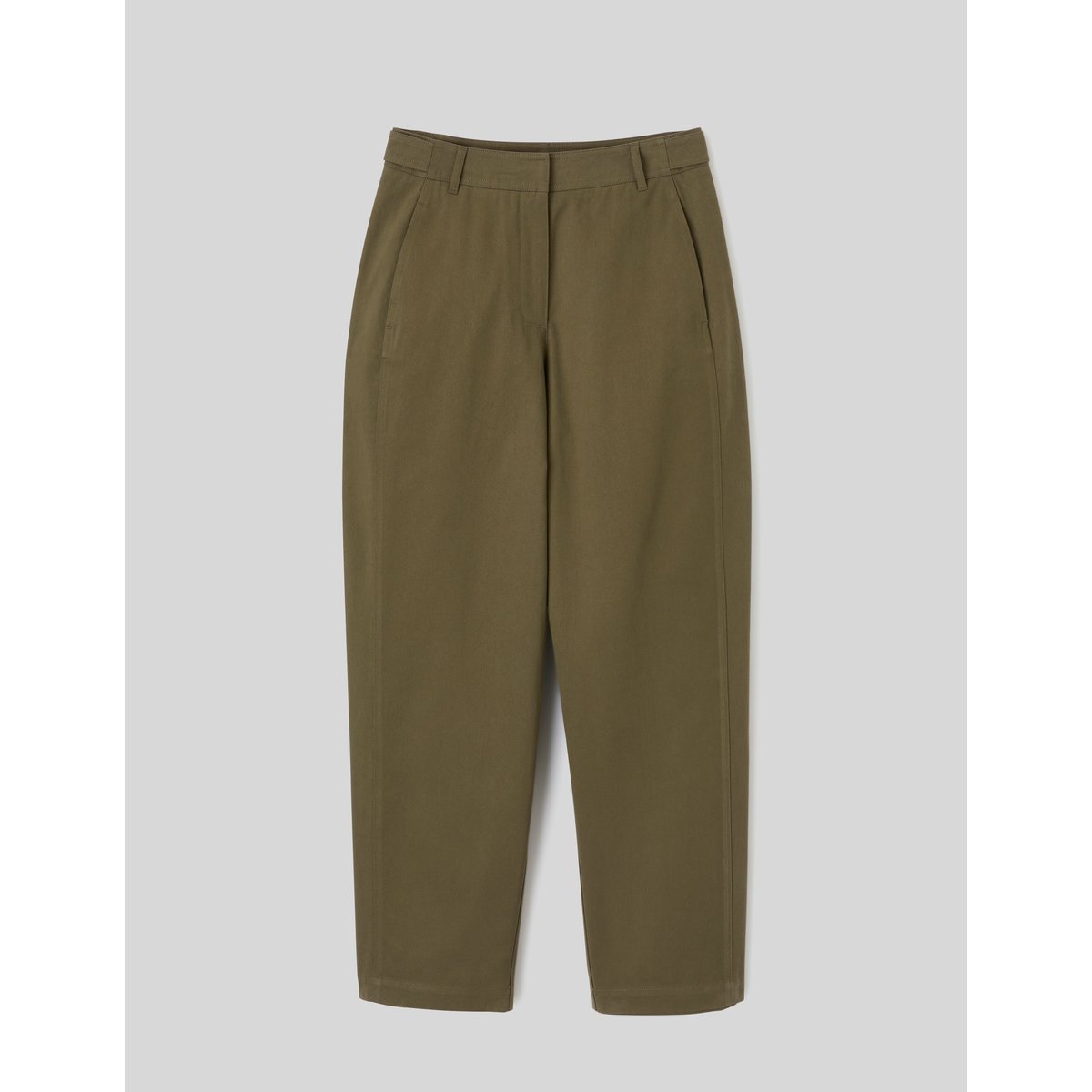 Pantalon chino balloon vert kaki, BZB