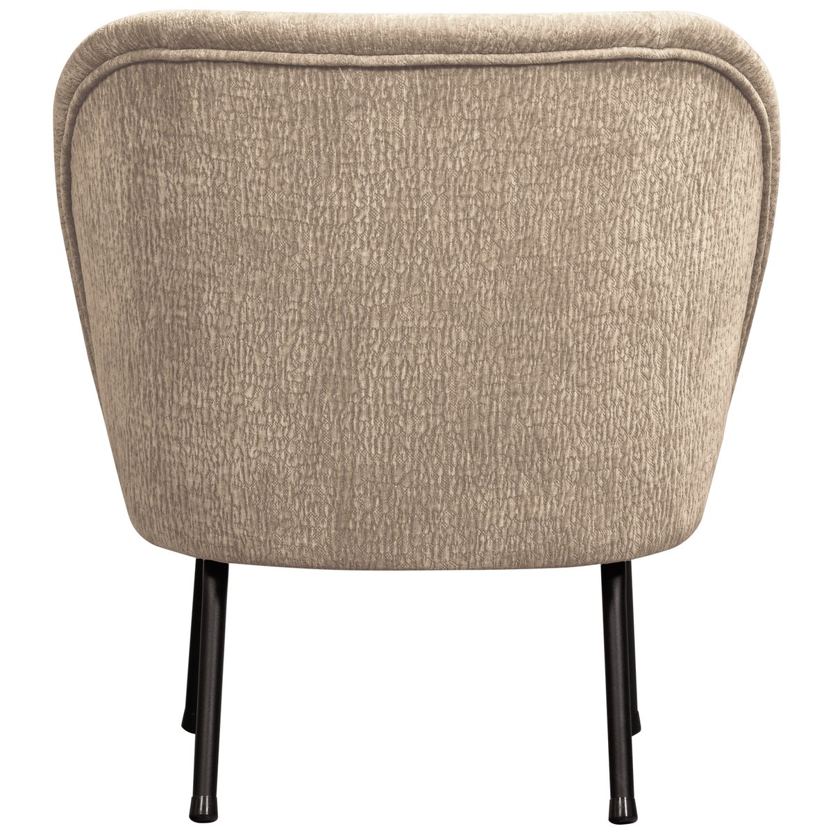Fauteuil 3D en chenille VOGUE sable, WOOOD