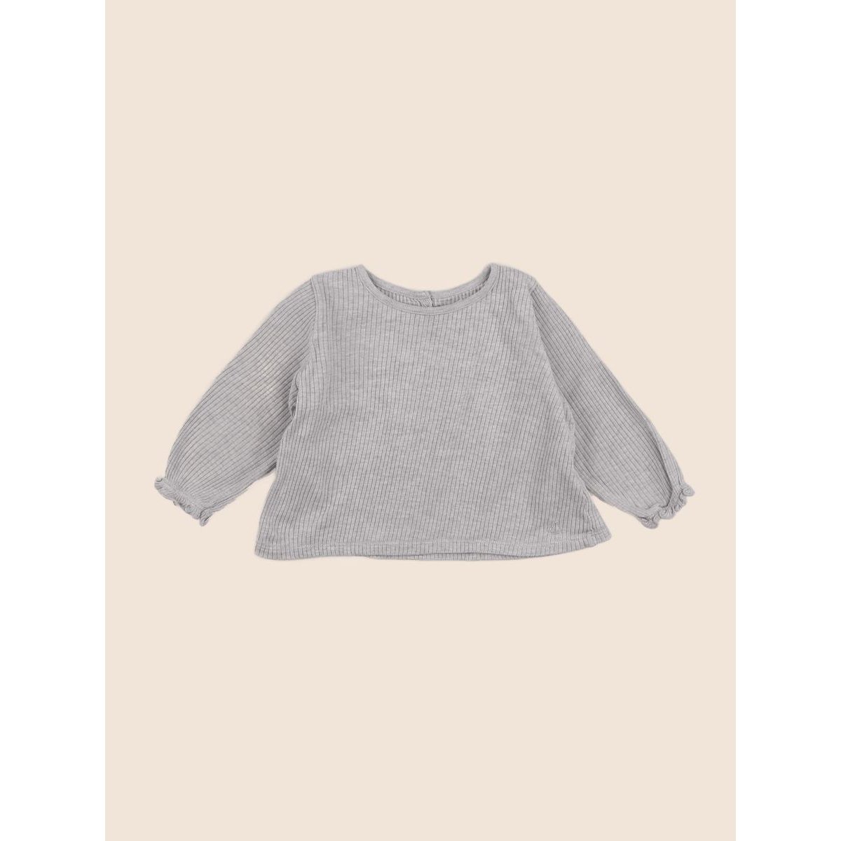 Tee-shirt - Etat satisfaisant gris, PETIT BATEAU