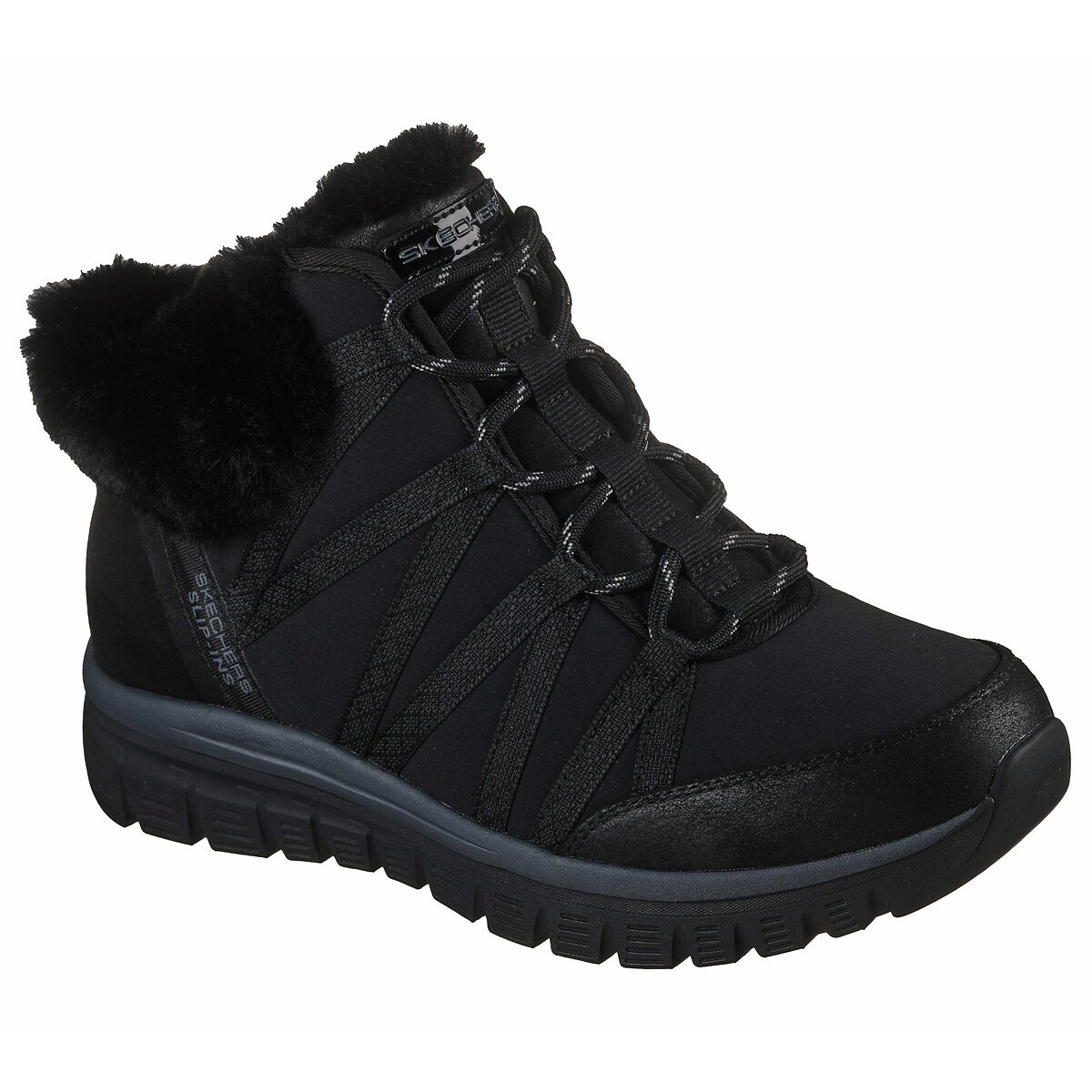 Boots Slip-ins: Graceful - Cozy Strolls noir, SKECHERS