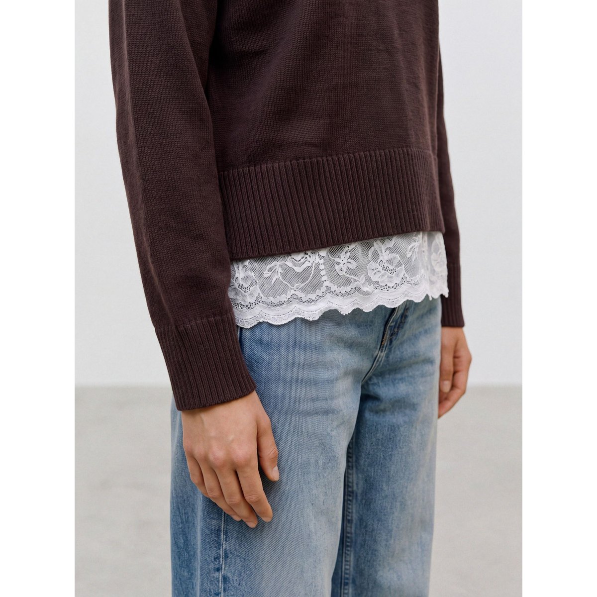 Pull En Maille chocolate torte, VERO MODA