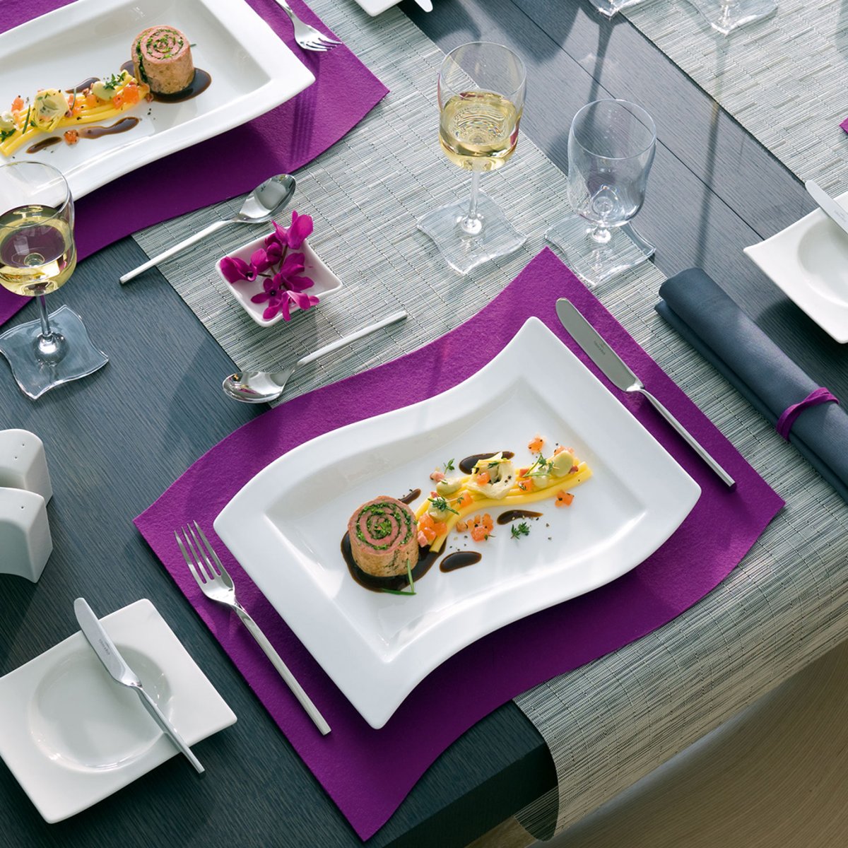Assiette Gourmet NEWWAVE blanc, VILLEROY & BOCH