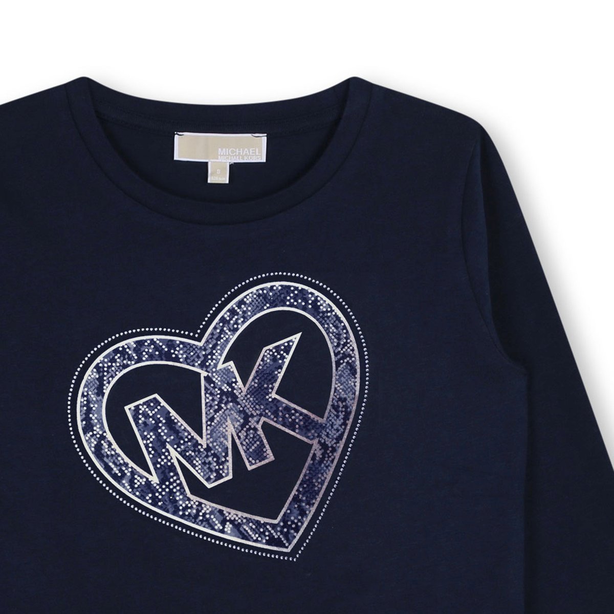 T-shirt manches longues bleu cargo, MICHAEL KORS