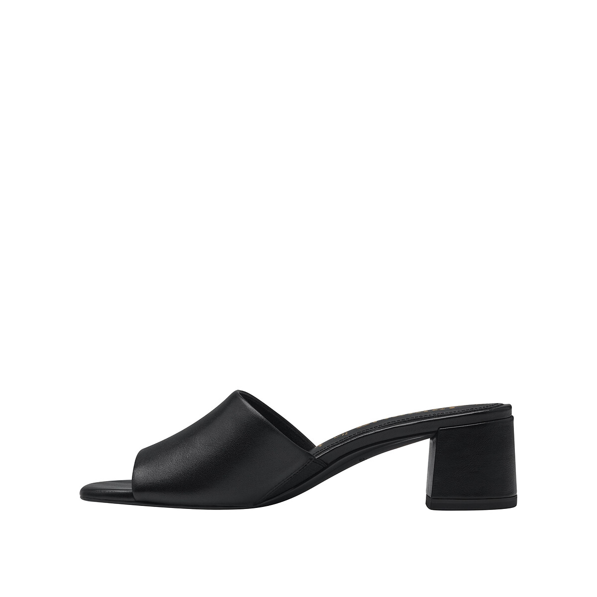 Mules à talon noir, TAMARIS