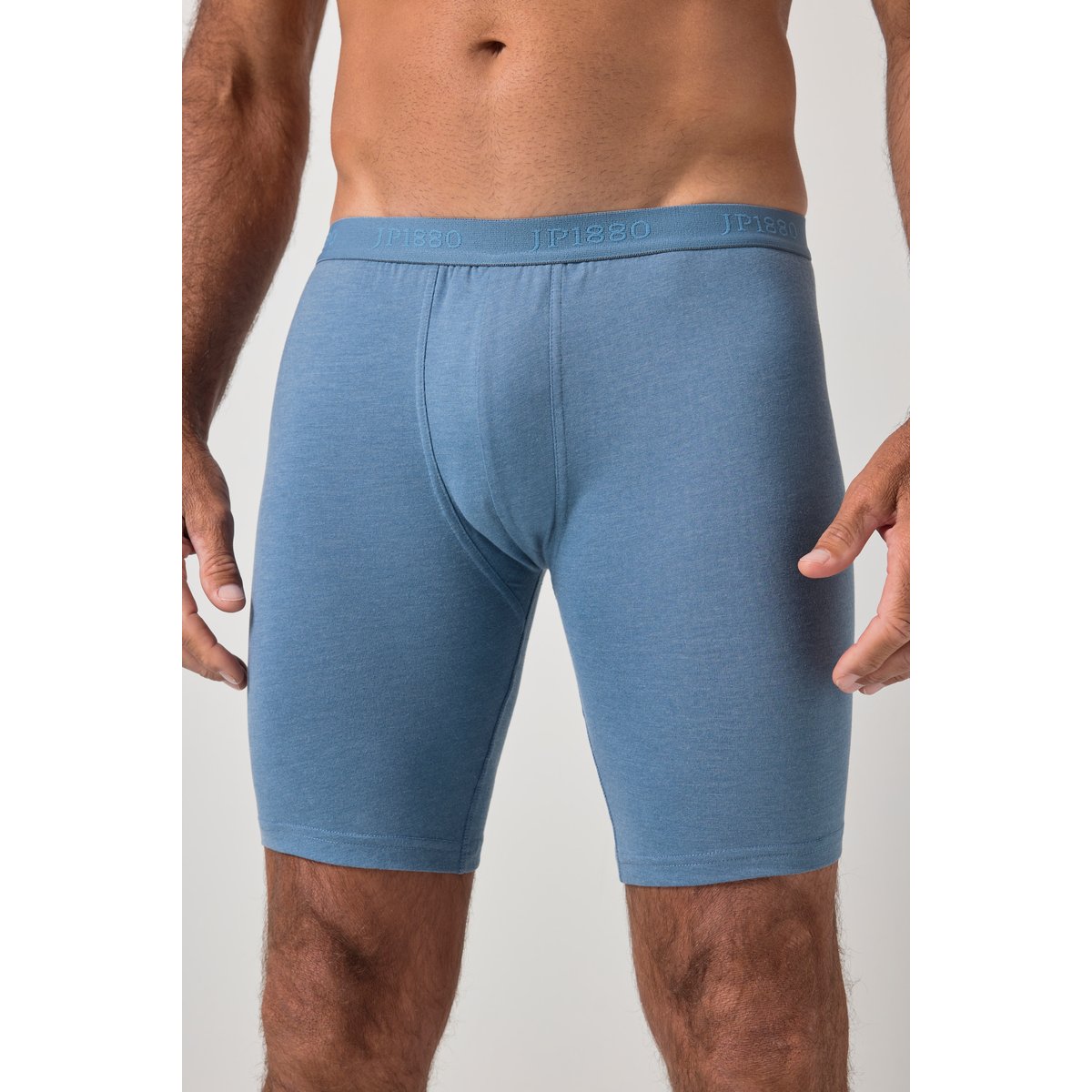 Lot de 2 boxers longs FLEXNAMIC® bleu fumé, JP1880
