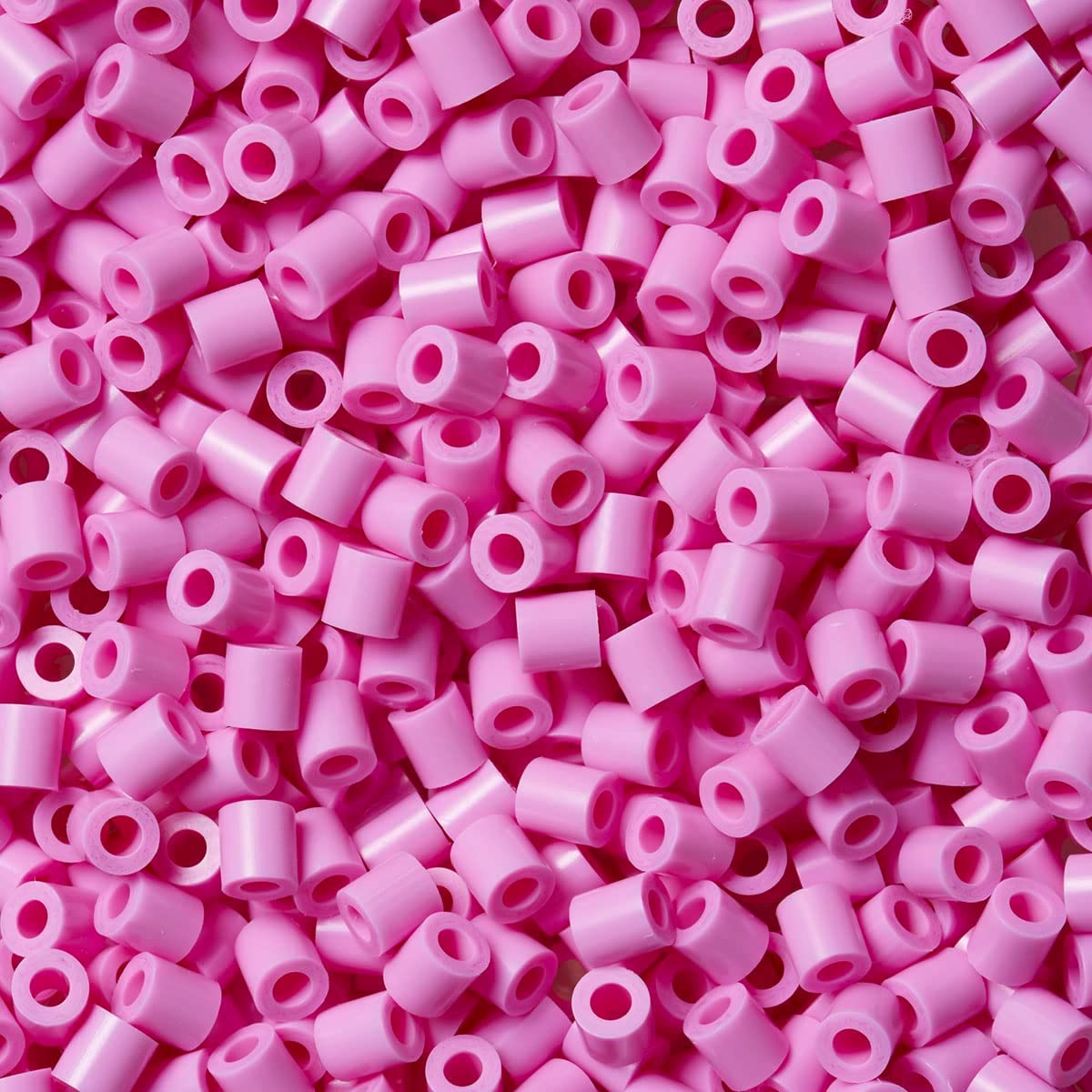 Sachet 1000 perles plastique Midi rose pastel rose, HAMA