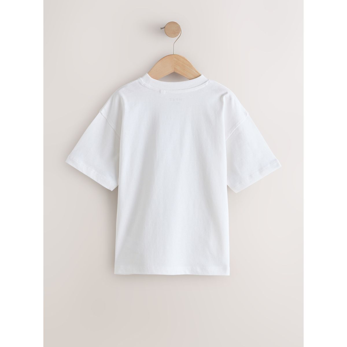 T-shirt à manches courtes, lot de 4 noir/blanc/gris/kaki, NEXT