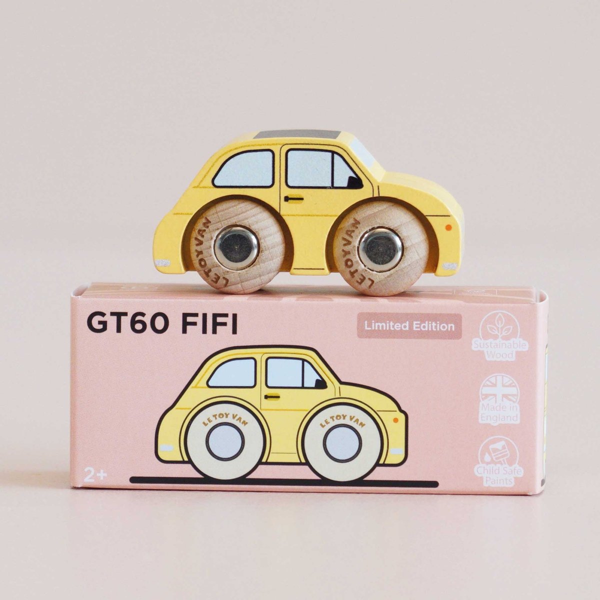 Mini voiture Fifi No 10 jaune, LE TOY VAN