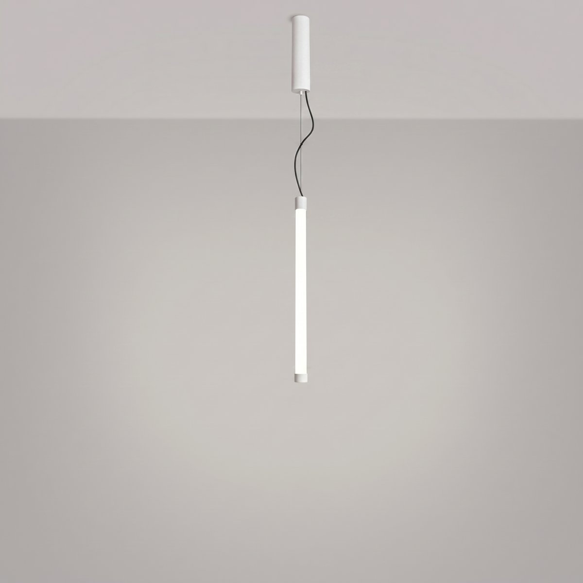 Suspension Acier Blanc LED 1 Trang blanc, EDEN