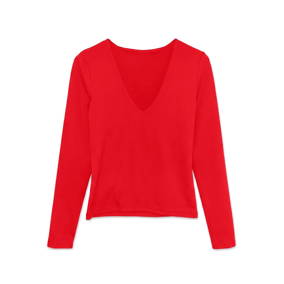 Top high risk red, VERO MODA
